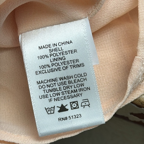 1.State Gypsy Night Peach Flowy Tank Top Size Med NEW WITH TAGS - Picture 8 of 9